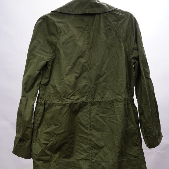 GAP Olive Green Cotton Jacket XS - Picture 2 of 2